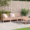 Garden Sofa 4-Seater Solid Wood Douglas Colour natural douglas Quantity in Package 1 Model 4-seater Number of 