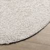 Shaggy Rug High Pile Modern Cream Ø 160 cm - Soft & Durable