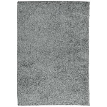 Shaggy Rug High Pile Modern Green 160x230 cm | HipoMarket