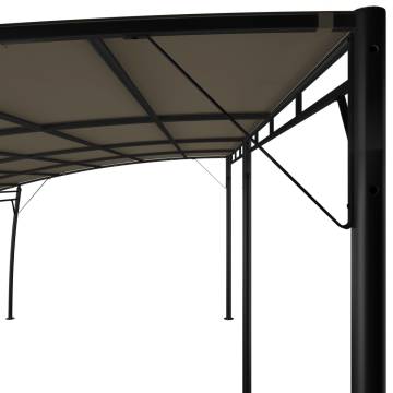 Garden Sunshade Awning 6x3x2.55 m Taupe - Perfect Outdoor Shelter