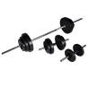 Wall-Mounted Power Tower & Barbell/Dumbbell Set - 30.5 kg