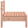 Garden Sofa Armless Solid Wood Douglas - Durable & Stylish