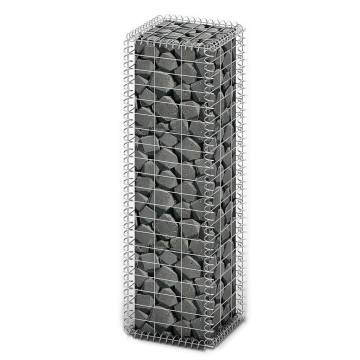 Gabion Basket with Lids - Galvanised Wire 100x30x30 cm