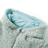 Kids' Hooded Teddy Faux Fur Jacket - Mint Green 116