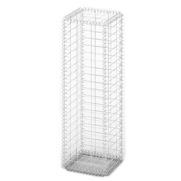 Gabion Basket with Lids - Galvanised Wire 100x30x30 cm