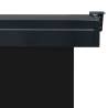 Stylish Balcony Side Awning 160x250 cm Black - HipoMarket