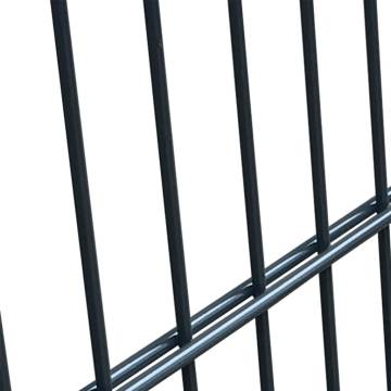 2D Fence Gate (Single) Anthracite Grey - 106 x 130 cm