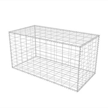 Gabion Basket Galvanised Steel 100x50x50 cm - Durable & Stylish