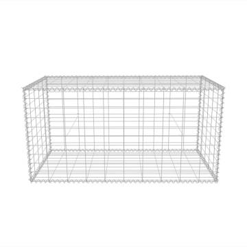 Gabion Basket Galvanised Steel 100x50x50 cm - Durable & Stylish