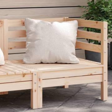 Garden Sofa Corner Solid Wood Pine | Stylish Outdoor Seating