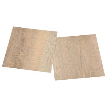 Self-Adhesive PVC Flooring Planks - 20 pcs Brown | HipoMarket