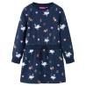 Kids' Dress with Long Sleeves Navy 128 Size 128 (7-8y) 