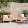 Garden Sofas Armless 4 pcs Solid Wood Douglas Colour natural douglas Quantity in Package 4 Model middle sofa 