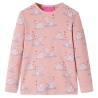 Kids' Long Sleeve Pyjamas - Light Pink Swan Print | HipoMarket