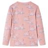 Kids' Long Sleeve Pyjamas - Light Pink Swan Print | HipoMarket