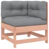 Corner Sofa with Cushions - Solid Wood Douglas | HipoMarket