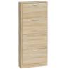 Shoe Cabinet Oak 59x17x150 cm - Stylish Storage Solution