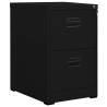 Filing Cabinet Black 46x62x72.5 cm - Durable Steel Office Storage