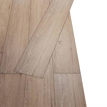 Self-adhesive PVC Flooring Planks | Oak Brown - 5.02 m²