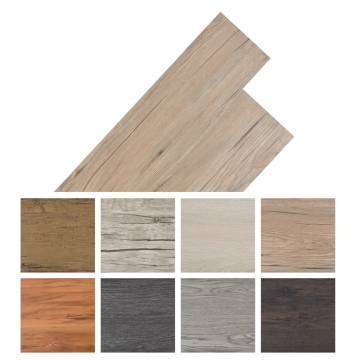 Self-adhesive PVC Flooring Planks | Oak Brown - 5.02 m²