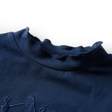 Kids' Navy Blue Long Sleeve T-shirt - Age 9-10 | HipoMarket