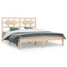 Bed Frame Solid Wood Pine 160x200 cm - Durable & Stylish