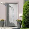 Front Door White 108x200 cm PVC Colour white Size 108 x 200 cm Quantity in Package 1 Model left + push handle 