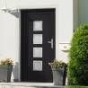 Front Door Anthracite 98x190 cm PVC Colour anthracite outside / white inside Size 98 x 190 cm Quantity in Package 1 Model right + push handle 