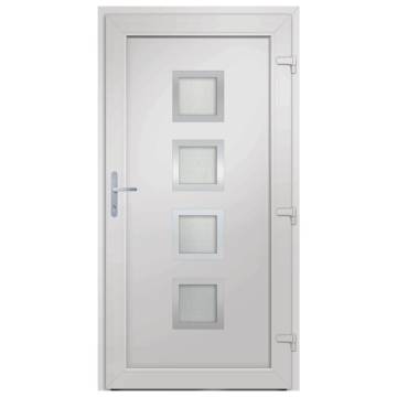 Front Door Anthracite 98x190 cm PVC - Durable & Secure Design