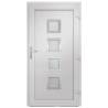 Front Door Anthracite 98x190 cm PVC - Durable & Secure Design