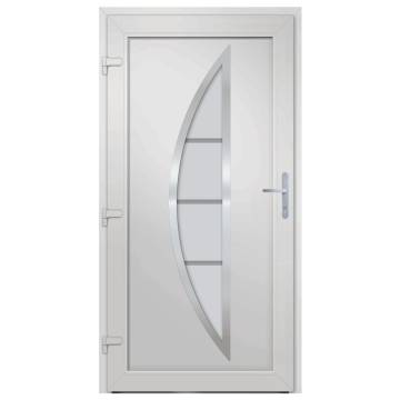 Front Door Anthracite 98x200 cm PVC - Stylish & Secure