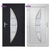 Front Door Anthracite 98x200 cm PVC - Stylish & Secure