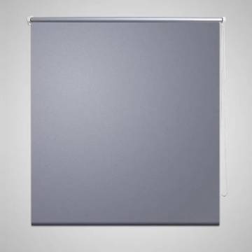 Roller Blind Blackout 40x100 cm Grey – Light Reduction Solution