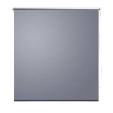 Roller Blind Blackout 40x100 cm Grey – Light Reduction Solution