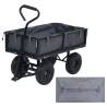 Garden Cart Liner Dark Grey 81x41x21 cm Fabric Colour dark grey Size 81 x 41 x 21 cm Quantity in Package 1 