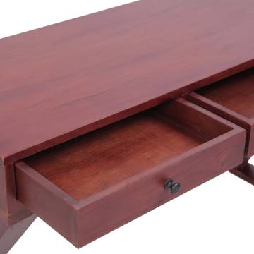 Solid Mahogany Computer Desk - Brown | Hipo Market