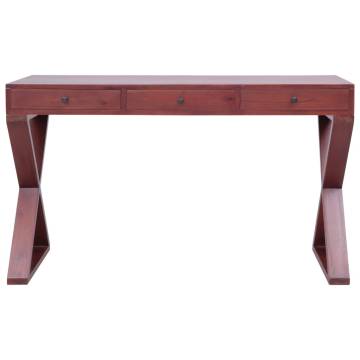 Solid Mahogany Computer Desk - Brown | Hipo Market