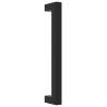 10pcs Black Cabinet Handles - Modern Stainless Steel Design