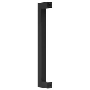 10pcs Black Cabinet Handles - Modern Stainless Steel Design