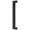 10pcs Black Cabinet Handles - Modern Stainless Steel Design