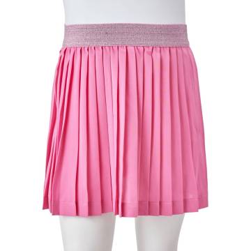 Kids' Pleated Skirt Pink 140 - Stylish & Comfortable