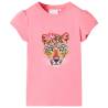 Kids' T-shirt Neon Pink 92 Colour pink Size 92 (1.5-2y) 