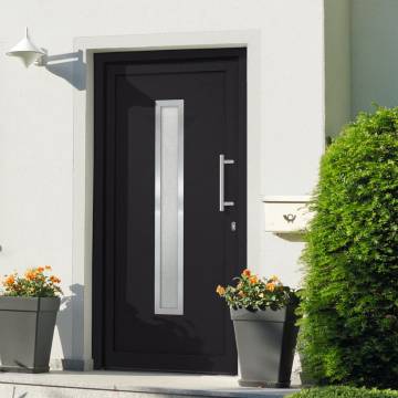 Front Door Anthracite 98x190 cm - Stylish & Secure