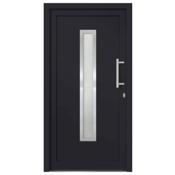 Front Door Anthracite 98x190 cm - Stylish & Secure