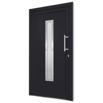 Front Door Anthracite 98x190 cm - Stylish & Secure