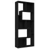 Stylish Black Book Cabinet 67x24x161 cm | HipoMarket