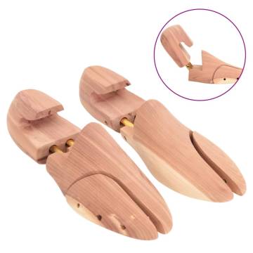 Shoe Stretcher with Shoe Horn EU 36-37 | Solid Wood Cedar