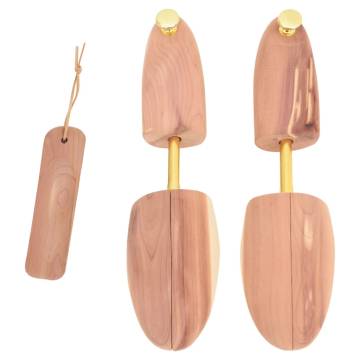 Shoe Stretcher with Horn - Solid Cedar EU 44-45 | Hipomarket