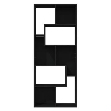 Stylish Black Book Cabinet 67x24x161 cm | HipoMarket