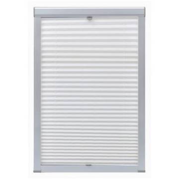 Pleated Blind White CK04 | Light Filtering & Privacy